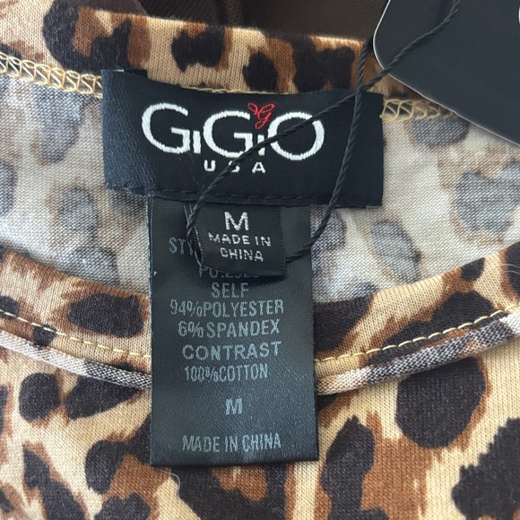 Gigio Leopard print top - Picture 4 of 5
